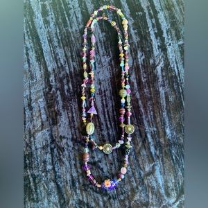 World Tribe Purple Fusion Treasure Necklace